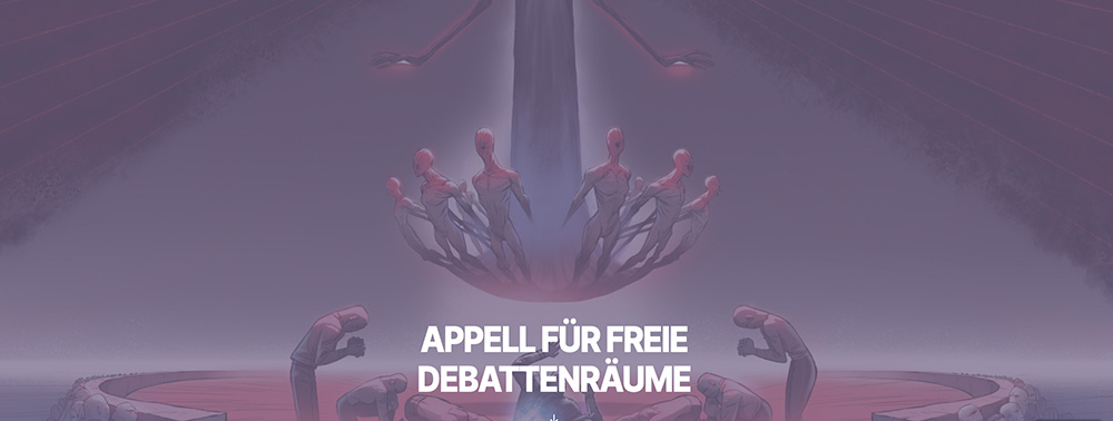 Appell für freie Debattenräume